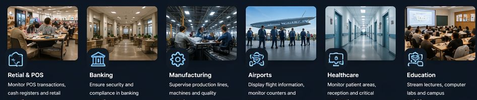 Industry examples strip
